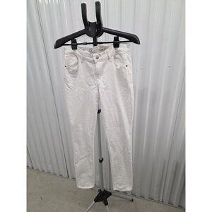 Old Navy The Sweetheart Women's White Skinny Jeans Size 0 Regular Stretch Denim